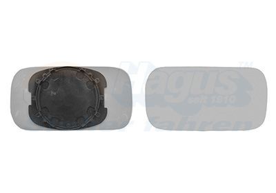 Veidrodėlio stiklas, išorinis veidrodėlis VAN WEZEL 1754832