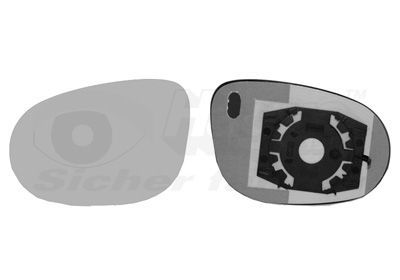 Veidrodėlio stiklas, išorinis veidrodėlis VAN WEZEL 1779831