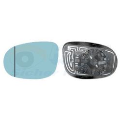 Veidrodėlio stiklas, išorinis veidrodėlis VAN WEZEL 1787837