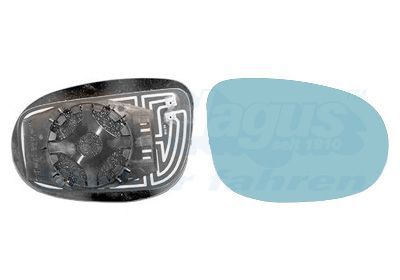 Veidrodėlio stiklas, išorinis veidrodėlis VAN WEZEL 1787838