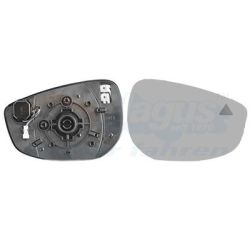 Veidrodėlio stiklas, išorinis veidrodėlis VAN WEZEL 2705836