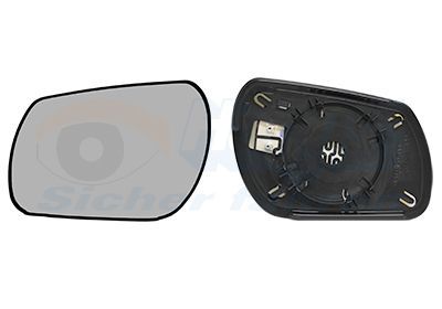 Veidrodėlio stiklas, išorinis veidrodėlis VAN WEZEL 2740837