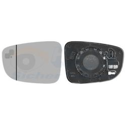 Veidrodėlio stiklas, išorinis veidrodėlis VAN WEZEL 2745835