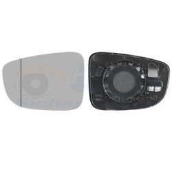 Veidrodėlio stiklas, išorinis veidrodėlis VAN WEZEL 2745837