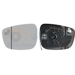 Veidrodėlio stiklas, išorinis veidrodėlis VAN WEZEL 2791835