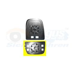 Veidrodėlio stiklas, išorinis veidrodėlis VAN WEZEL 2815831