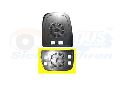 Veidrodėlio stiklas, išorinis veidrodėlis VAN WEZEL 2815831