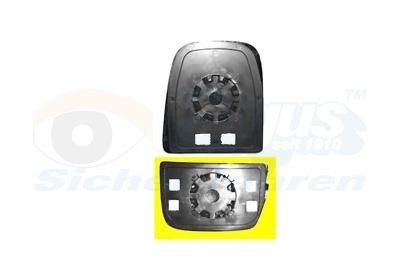 Veidrodėlio stiklas, išorinis veidrodėlis VAN WEZEL 2815832