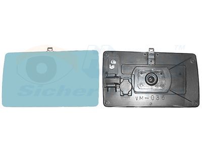 Veidrodėlio stiklas, išorinis veidrodėlis VAN WEZEL 3024835