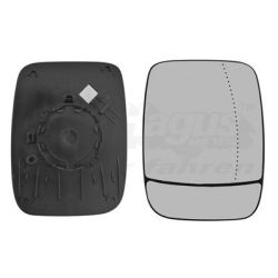 Veidrodėlio stiklas, išorinis veidrodėlis VAN WEZEL 3891832