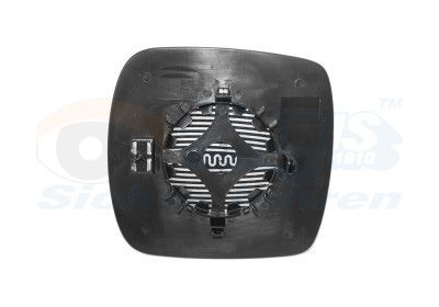 Veidrodėlio stiklas, išorinis veidrodėlis VAN WEZEL 4312839