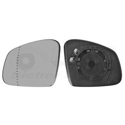 Veidrodėlio stiklas, išorinis veidrodėlis VAN WEZEL 4368837