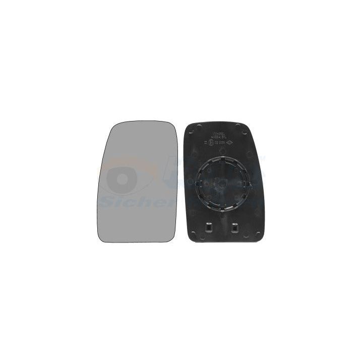 Veidrodėlio stiklas, išorinis veidrodėlis VAN WEZEL 4387831