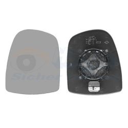 Veidrodėlio stiklas, išorinis veidrodėlis VAN WEZEL 4394838