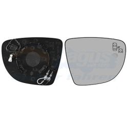 Veidrodėlio stiklas, išorinis veidrodėlis VAN WEZEL 4420836