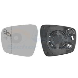 Veidrodėlio stiklas, išorinis veidrodėlis VAN WEZEL 4424835