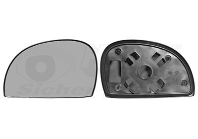 Veidrodėlio stiklas, išorinis veidrodėlis VAN WEZEL 8225831