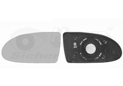 Veidrodėlio stiklas, išorinis veidrodėlis VAN WEZEL 8226837