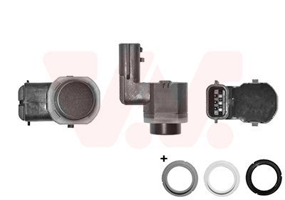 Jutiklis, statymo atstumo jutiklis VAN WEZEL 4373880V