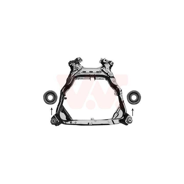 Atraminis rėmas, variklio atrama VAN WEZEL 2754690