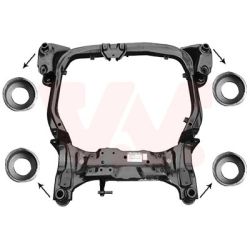 Atraminis rėmas, variklio atrama VAN WEZEL 8207690