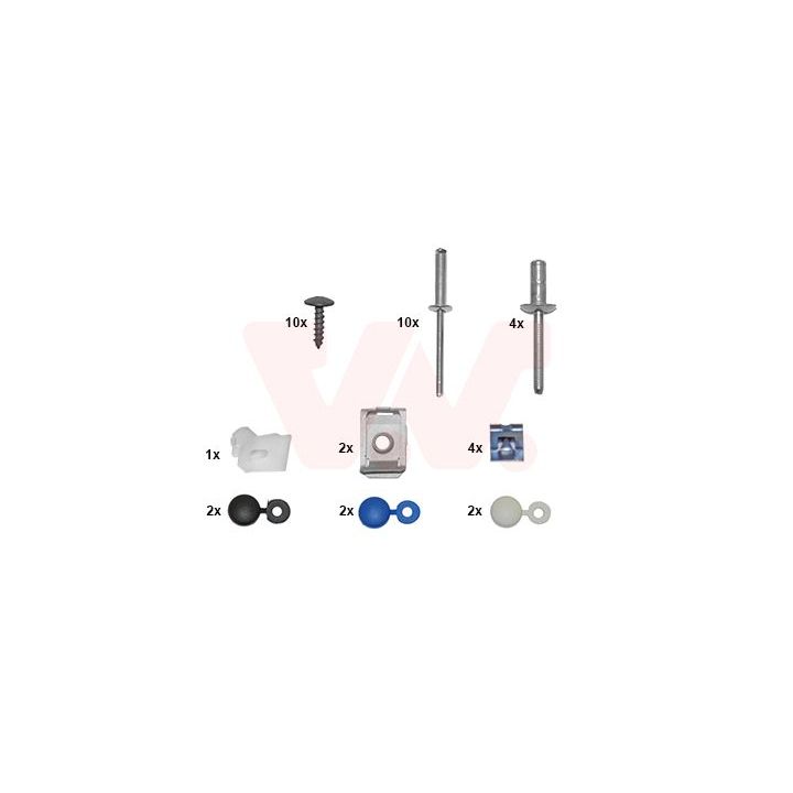 Montavimo komplektas, buferis VAN WEZEL 0969794