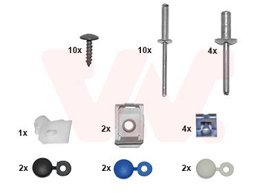 Montavimo komplektas, buferis VAN WEZEL 0969794