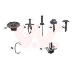 Montavimo komplektas, buferis VAN WEZEL 4317793