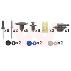 Montavimo komplektas, buferis VAN WEZEL 4327794