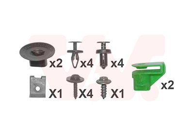 Montavimo komplektas, buferis VAN WEZEL 4328793