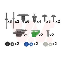 Montavimo komplektas, buferis VAN WEZEL 4328794