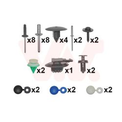 Montavimo komplektas, buferis VAN WEZEL 4331794