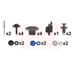 Montavimo komplektas, buferis VAN WEZEL 4333793