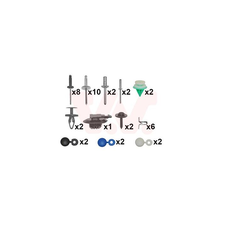 Montavimo komplektas, buferis VAN WEZEL 4333794