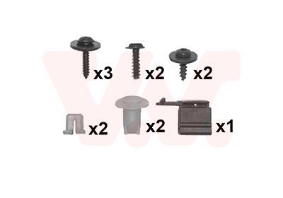 Montavimo komplektas, buferis VAN WEZEL 4371793