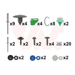 Montavimo komplektas, buferis VAN WEZEL 4371794