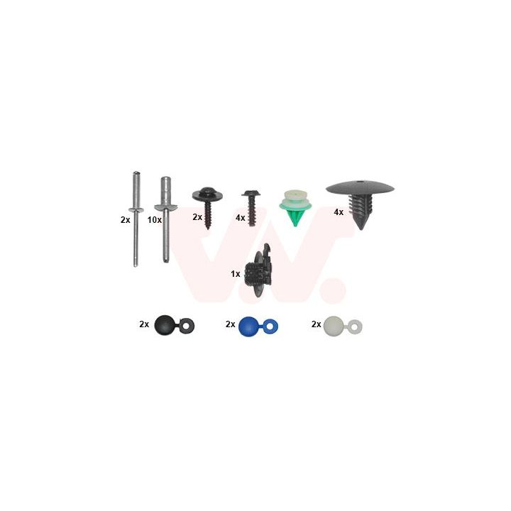 Montavimo komplektas, buferis VAN WEZEL 4372794