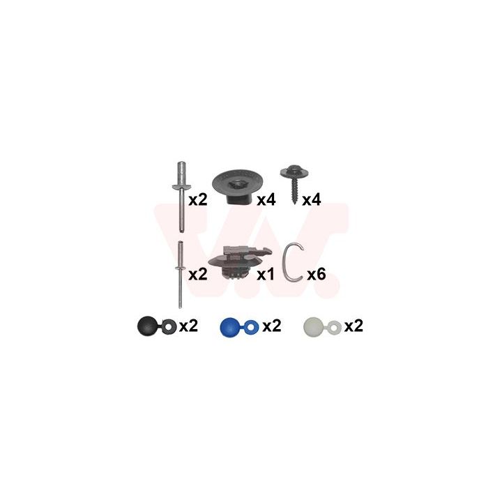 Montavimo komplektas, buferis VAN WEZEL 4373793