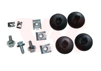 Montavimo komplektas, purvasargis VAN WEZEL 4342796