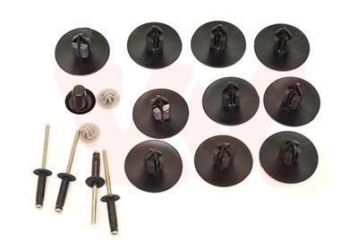 Montavimo komplektas, purvasargis VAN WEZEL 4388796