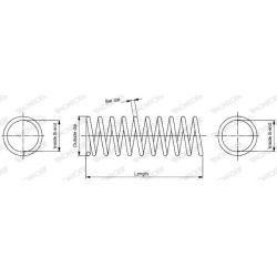 Spyruoklė MONROE SE0026