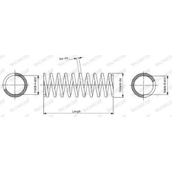 Spyruoklė MONROE SP3274