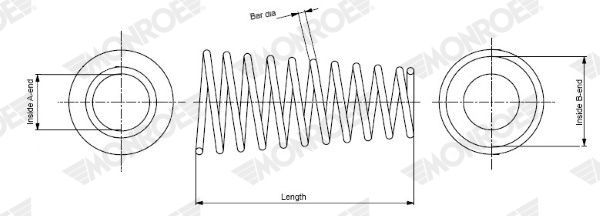 Spyruoklė MONROE SP4109
