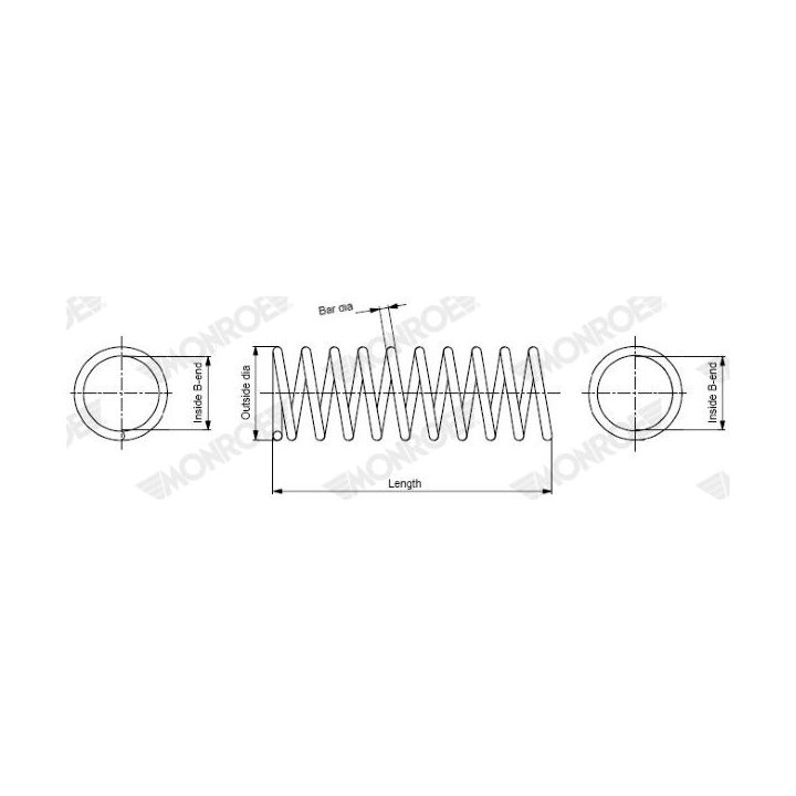 Spyruoklė MONROE SP4115