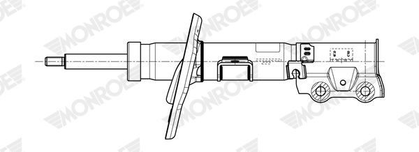 Amortizatorius MONROE G7943