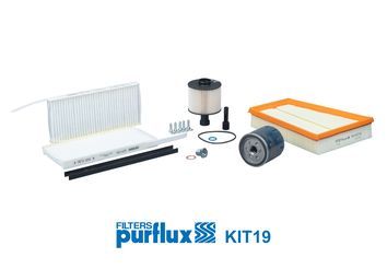 Filtrų komplektas PURFLUX KIT19