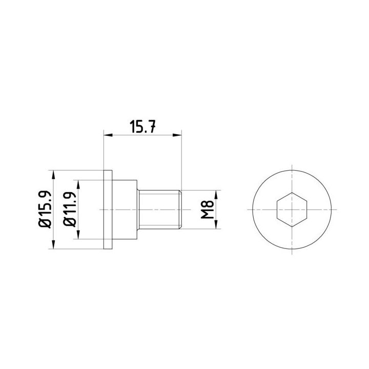 Varžtas, stabdžių diskas TEXTAR TPM0003