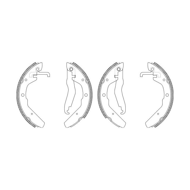 Stabdžių trinkelių komplektas TEXTAR 83027600