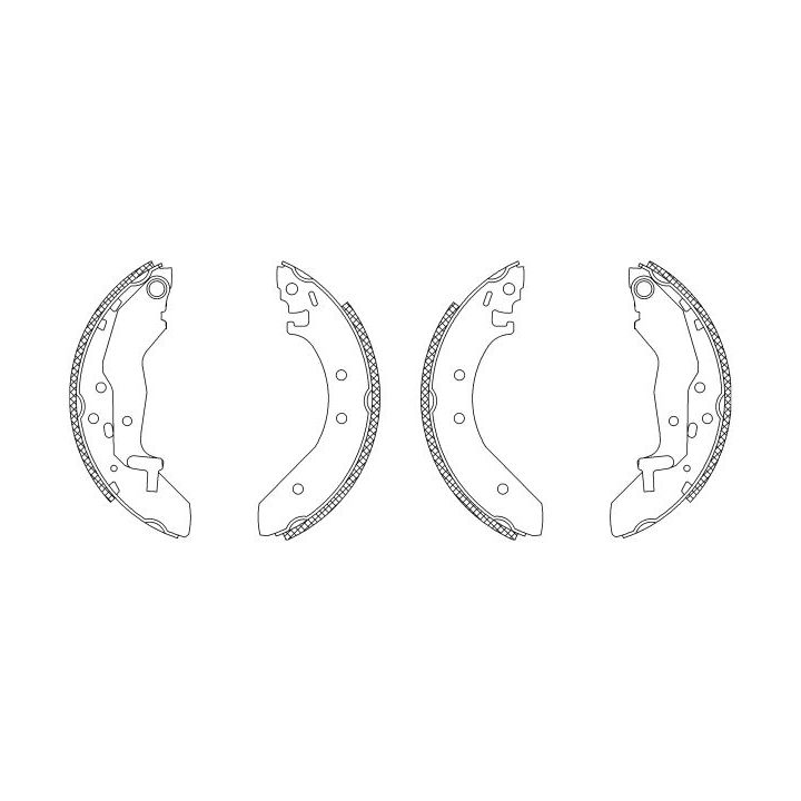 Stabdžių trinkelių komplektas TEXTAR 83043900