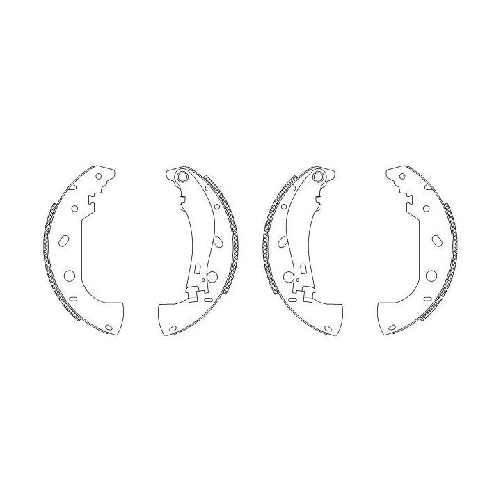 Stabdžių trinkelių komplektas TEXTAR 83053101